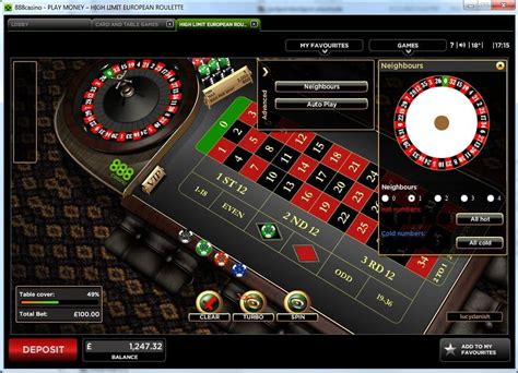 Roulette Evolution 888 Casino